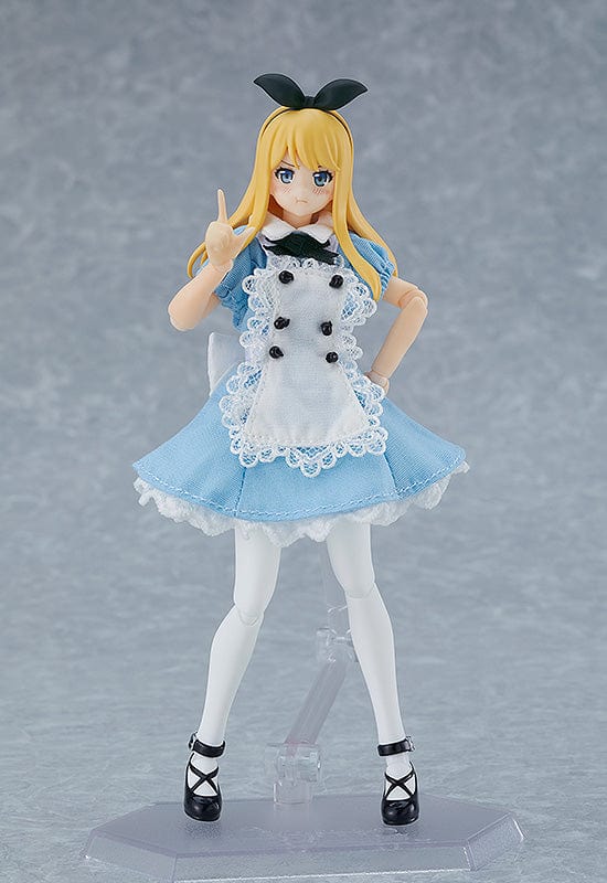 Max Factory 598 figma Female Body ( Alice ) with Dress + Apron Outfit