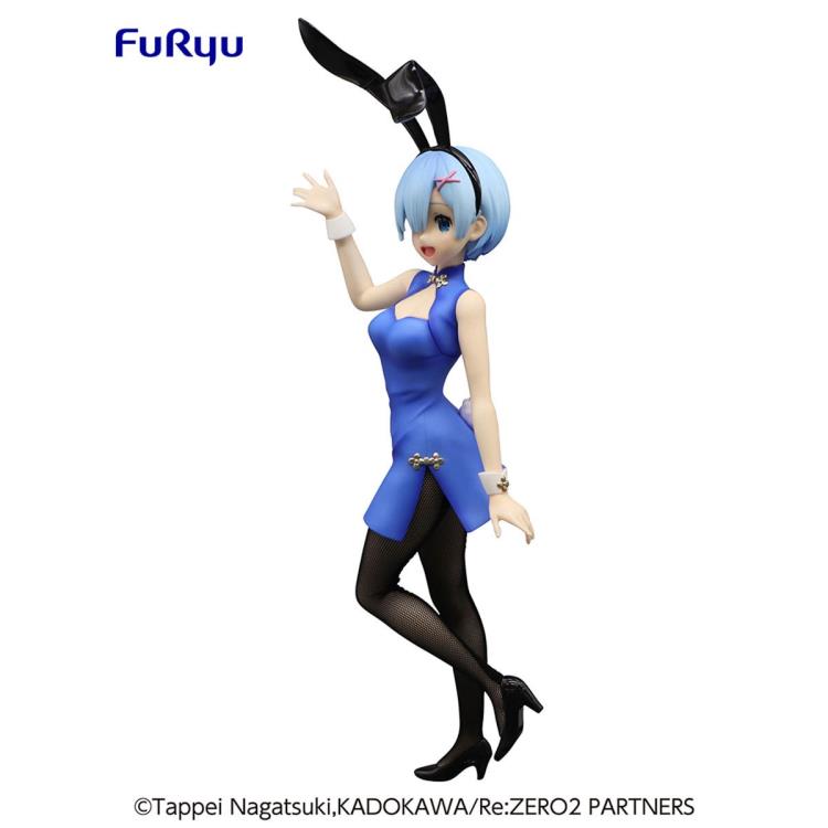 FURYU Re Zero Starting Life in Another World Rem China BiCute Bunnies Figure