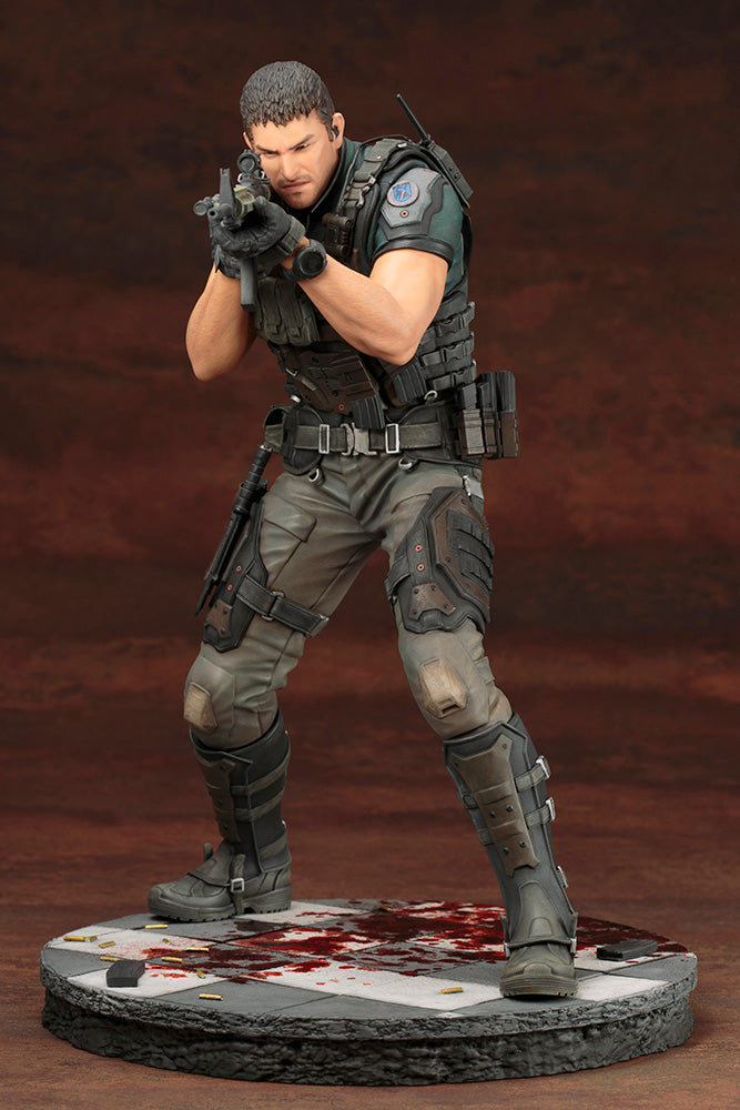 RESIDENT EVIL: VENDETTA CHRIS REDFIELD ARTFX STATUE