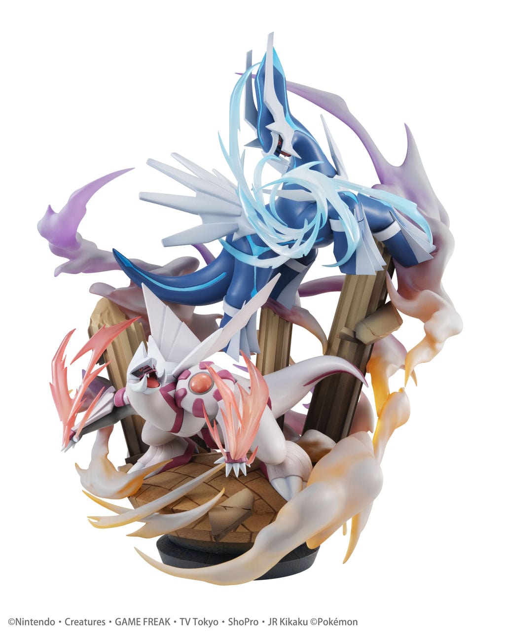 Megahouse G.E.M. EX SERIES POKEMON Dialga & Palkia