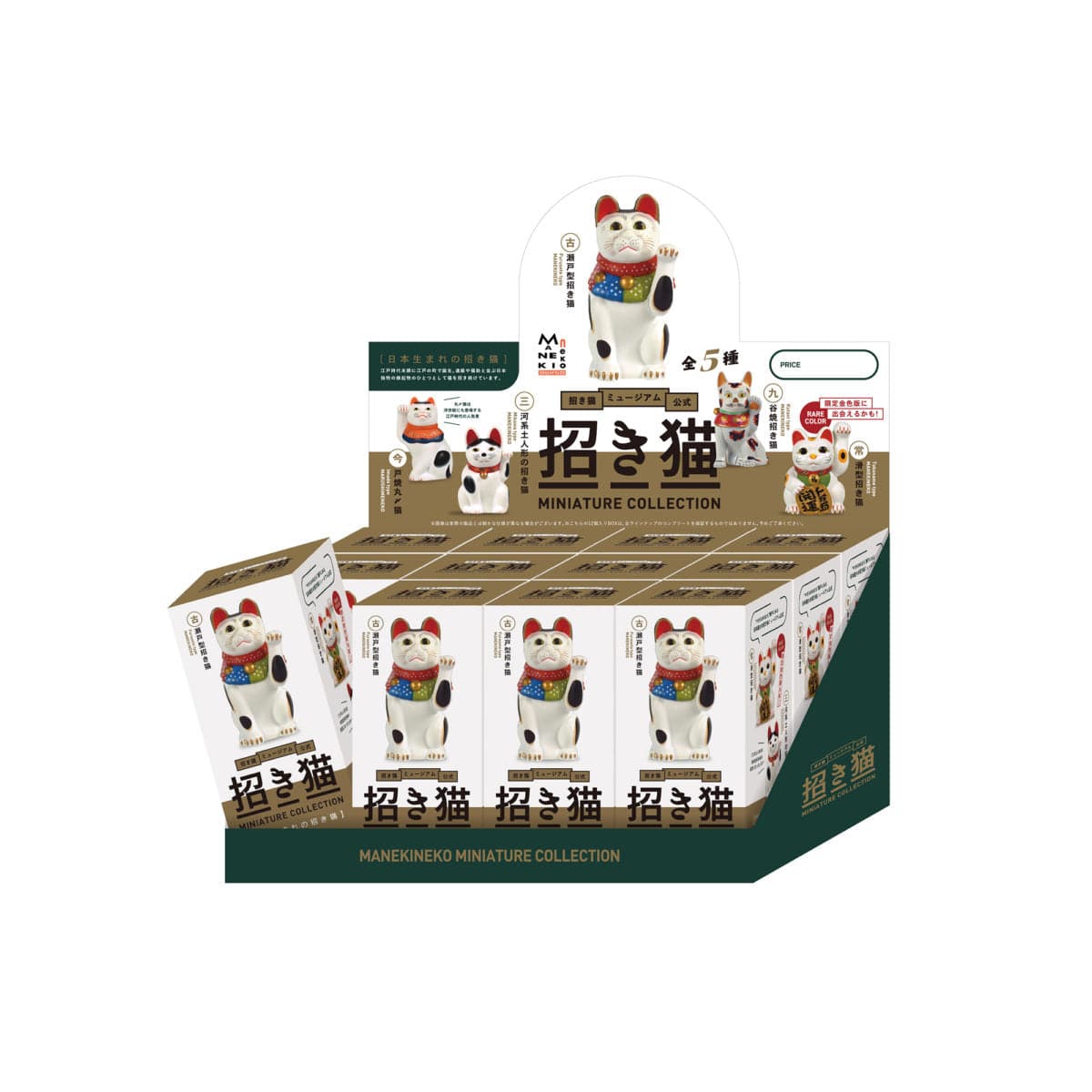 Kenelephant Kenelephant Miniature Collection Japanese Maneki-neko