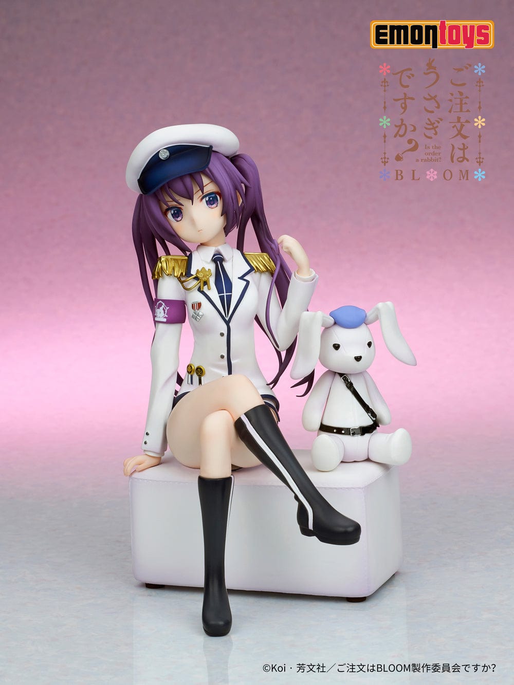 EMONTOYS IS THE ORDER A RABBIT? - RIZE Military uniform Ver - 1/7th Scale Figure