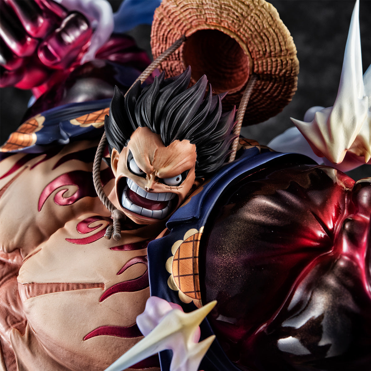 PORTRAIT.OF.PIRATES ONE PIECE &quot;SA-MAXIMUM&quot; Monkey D. Luffy Gear Four &quot;Bounce man&quot; Ver.2 1/7 Scale Figure