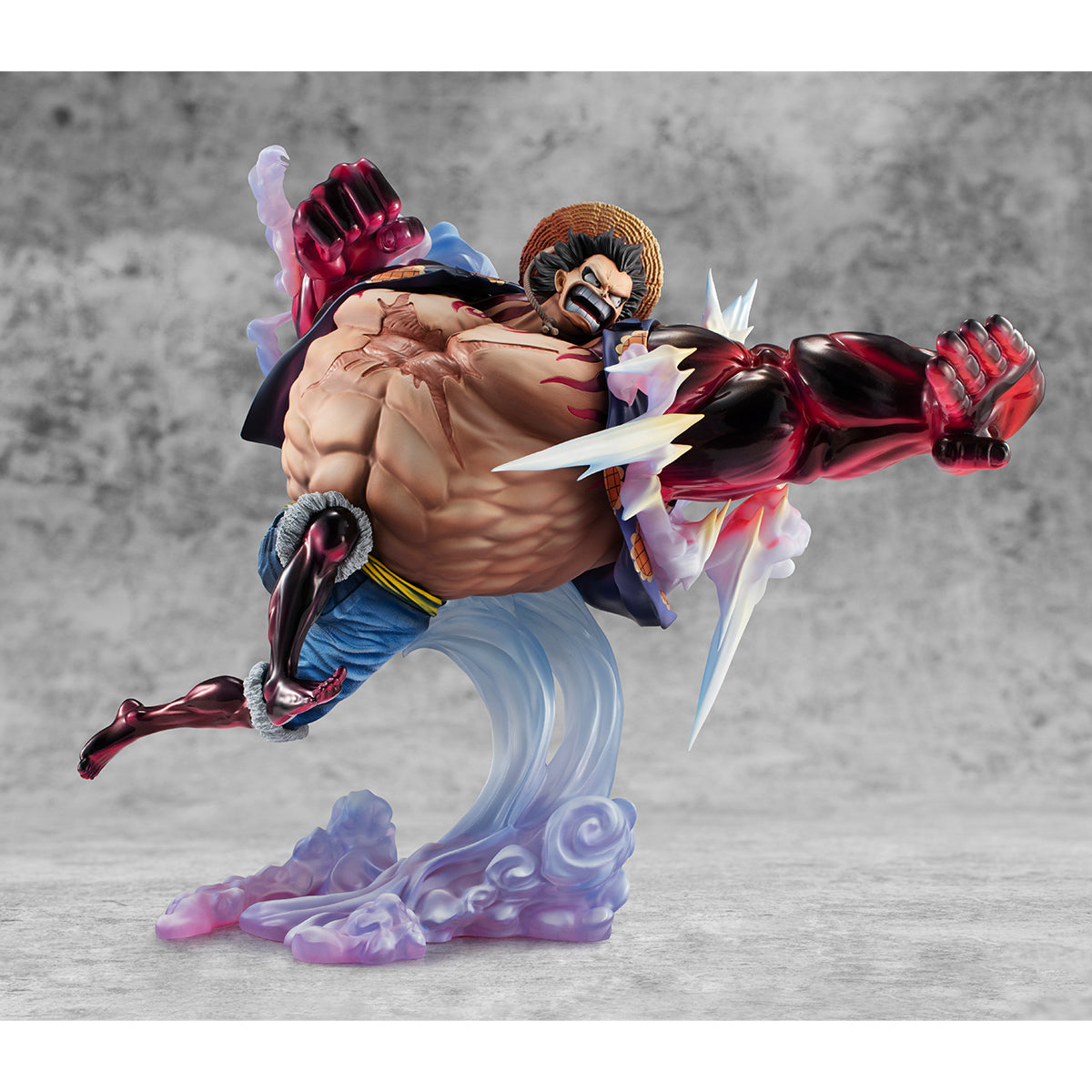 PORTRAIT.OF.PIRATES ONE PIECE &quot;SA-MAXIMUM&quot; Monkey D. Luffy Gear Four &quot;Bounce man&quot; Ver.2 1/7 Scale Figure