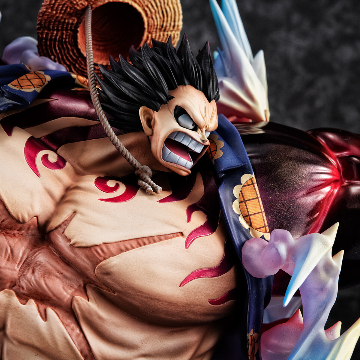 PORTRAIT.OF.PIRATES ONE PIECE &quot;SA-MAXIMUM&quot; Monkey D. Luffy Gear Four &quot;Bounce man&quot; Ver.2 1/7 Scale Figure
