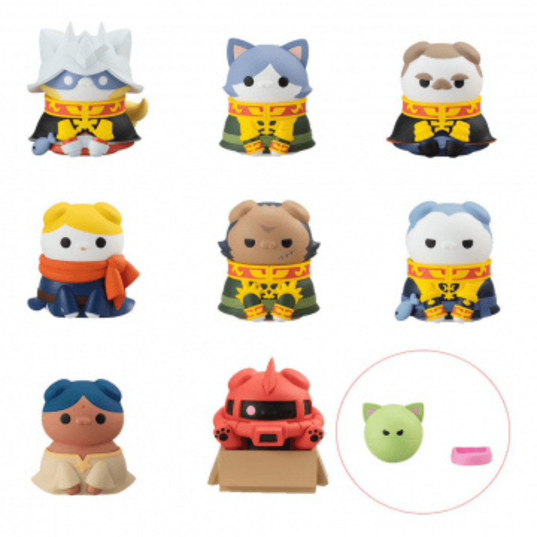 Megahouse MOBILE SUIT GUNDAM NYANDAM We are the PRINCIPALITY OF ZEON! 【with gift】