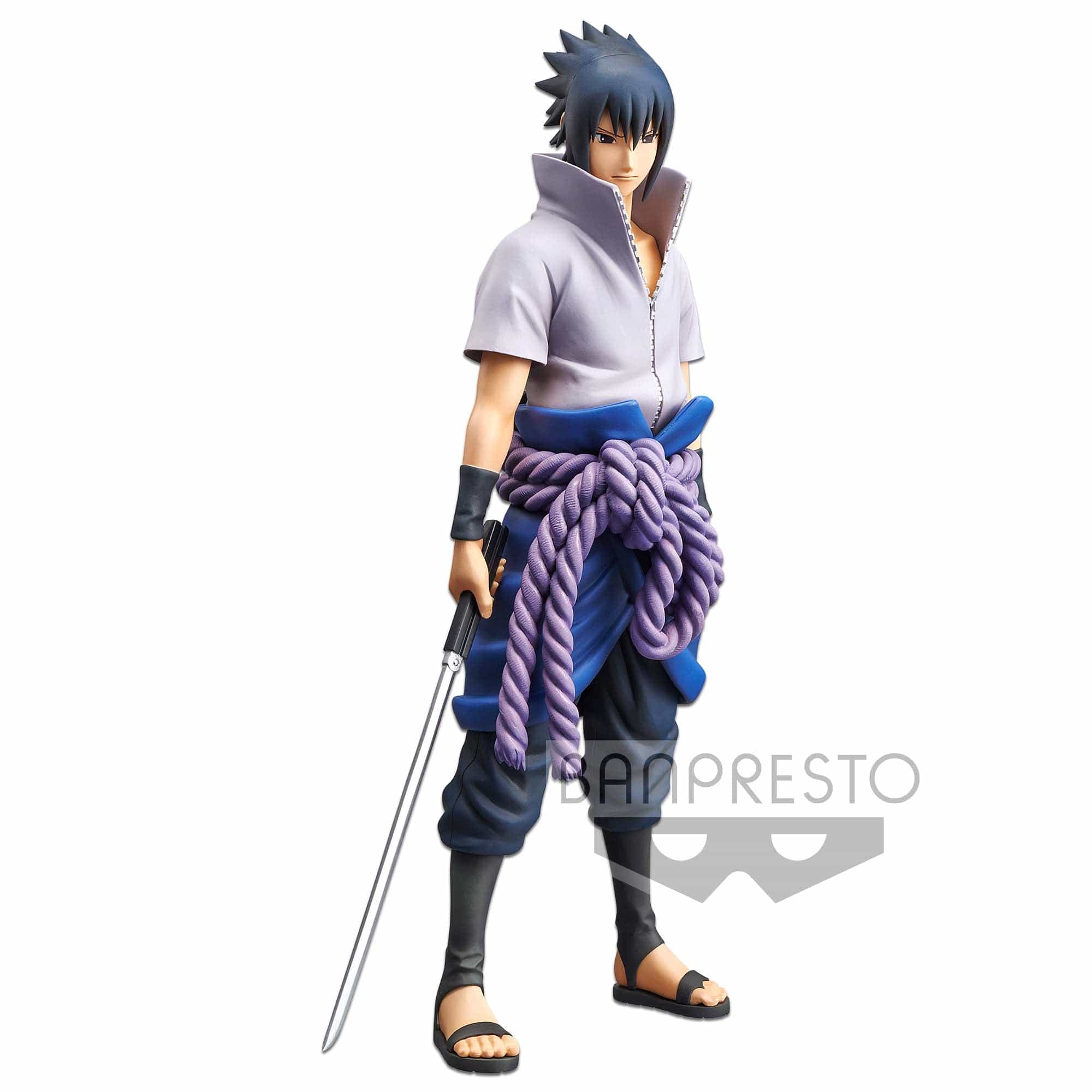 Banpresto NARUTO SHIPPUDEN - Grandista nero - UCHIHA SASUKE