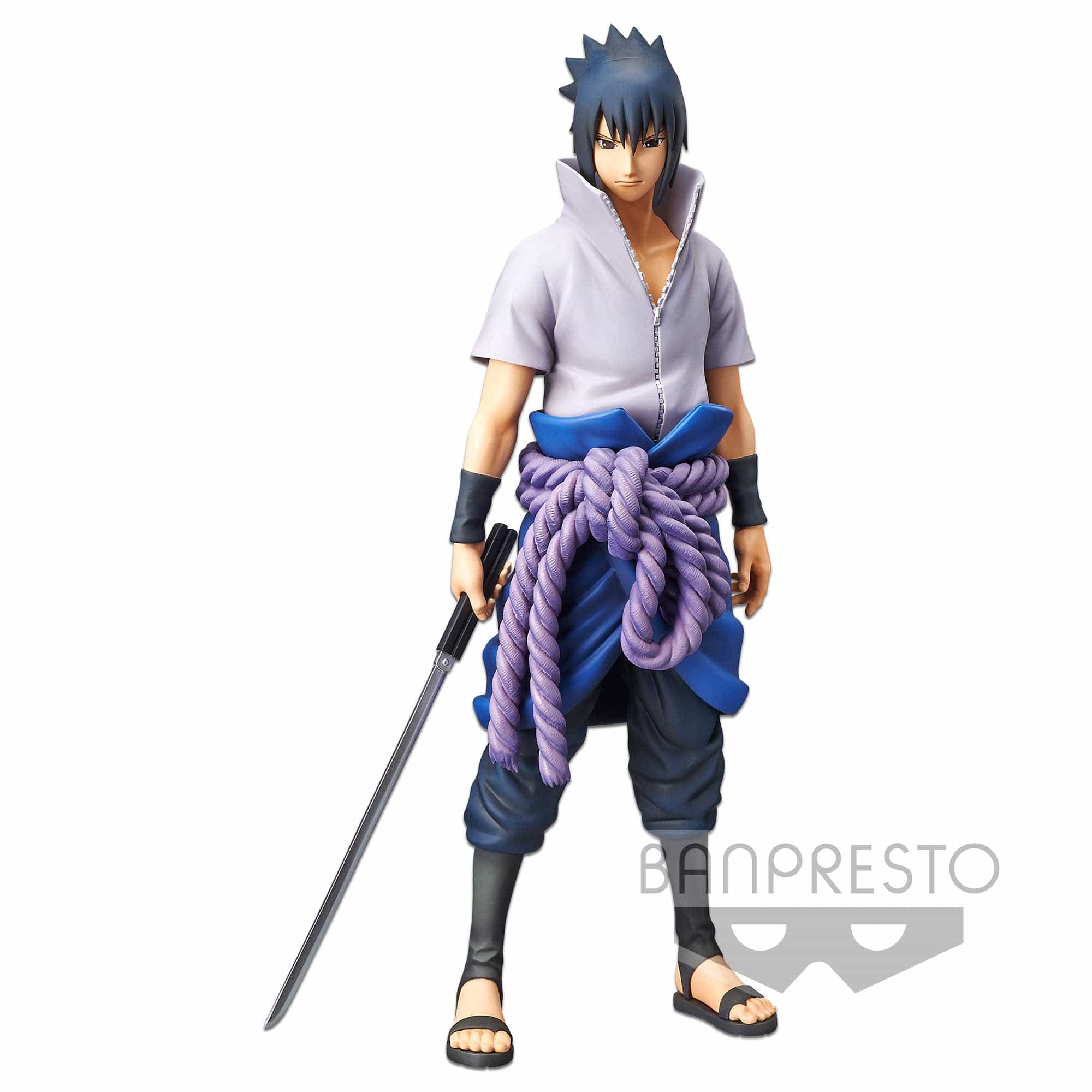 Banpresto NARUTO SHIPPUDEN - Grandista nero - UCHIHA SASUKE