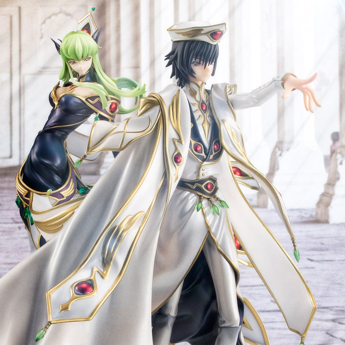 Megahouse PRECIOUS G.E.M. SERIES CODE GEASS Lelouch of the Rebellion Lelouch vi Britannia & C.C set