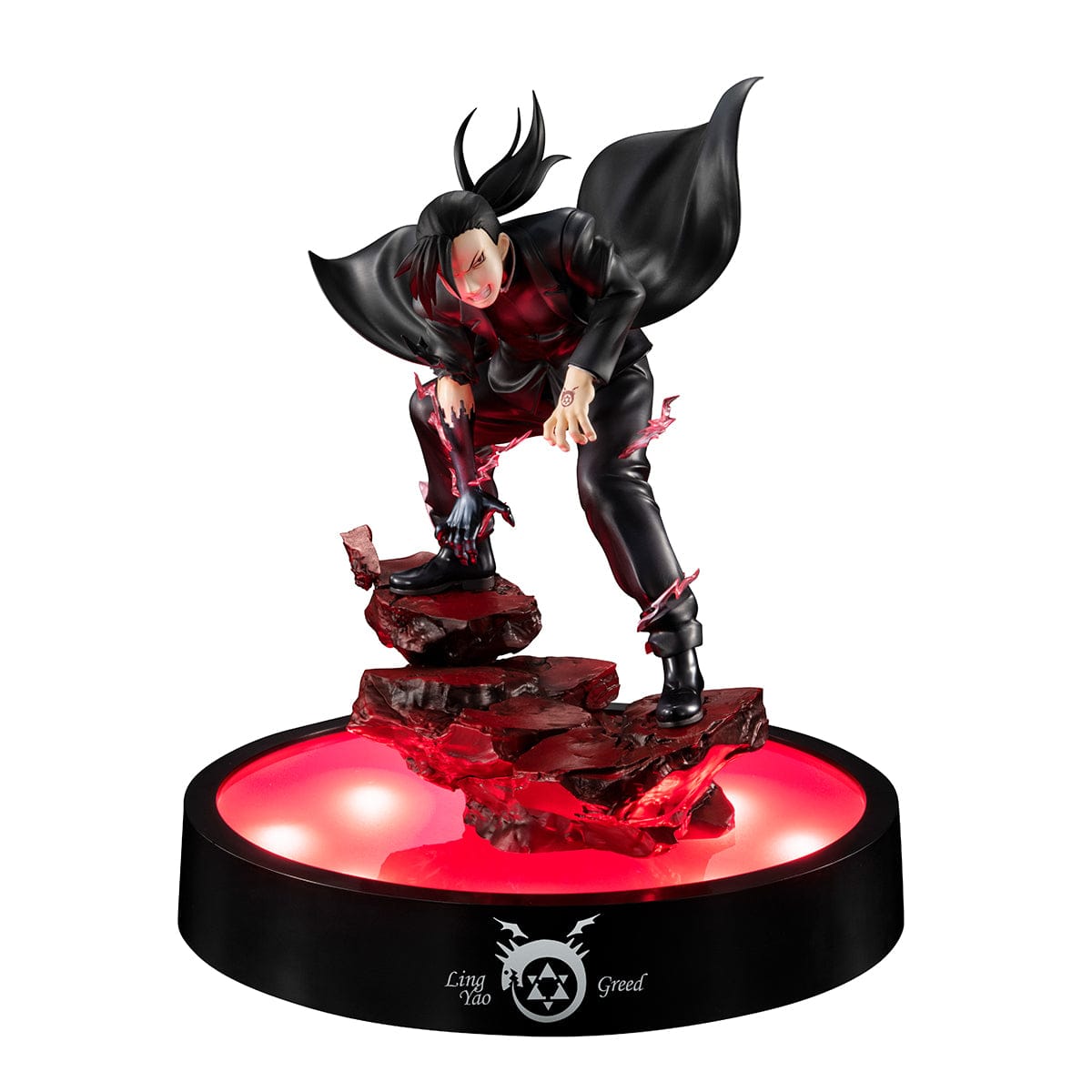 Megahouse PRECIOUS G.E.M. SERIES FULLMETAL ALCHEMIST GREED（Lin・Yao）(With LED Base Stand)