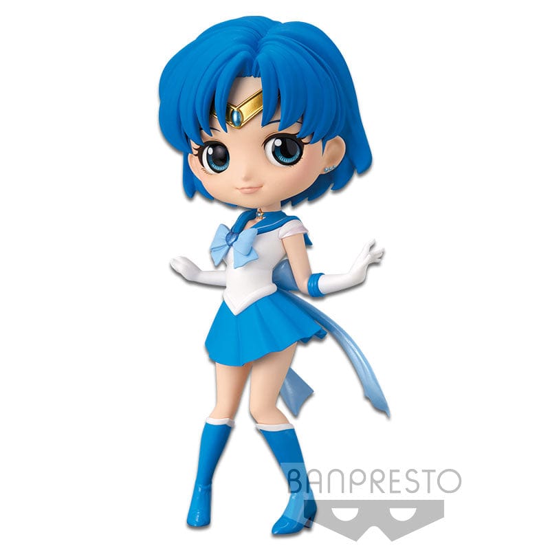 Banpresto PRETTY GUARDIAN SAILOR MOON ETERNAL THE MOVIE Q POSKET SUPER SAILOR MERCURY (VER.A)