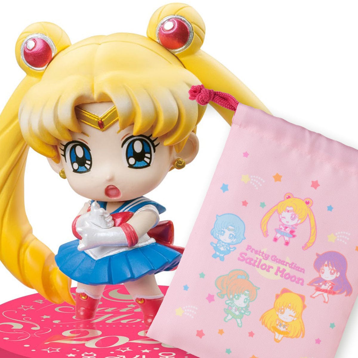 Megahouse Pretty Guardian Sailor Moon Petit Chara Pretty Guardian Sailor Moon Petit Punishment! 2020 ver (Limited Set with Drawstring Bag)