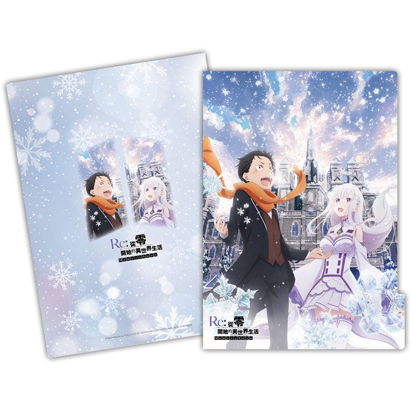 Muse Re:Zero 5-layer folder : Subaru & Emilia