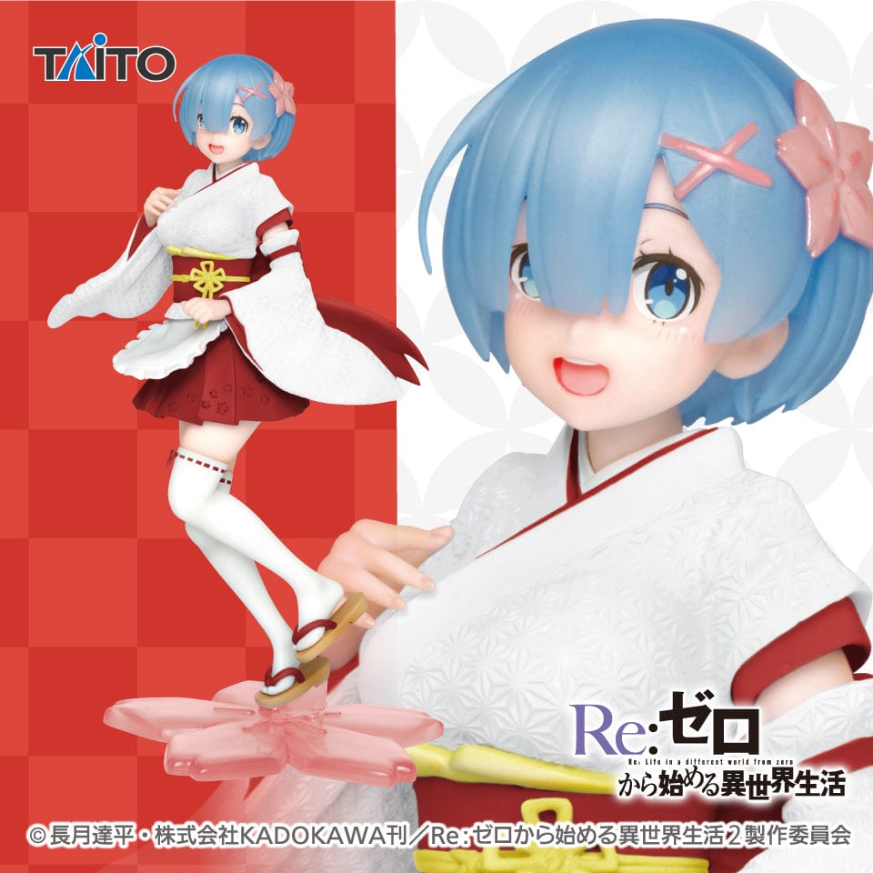 Taito Re : Zero Precious Figure Rem Japanese maid ver Renewal