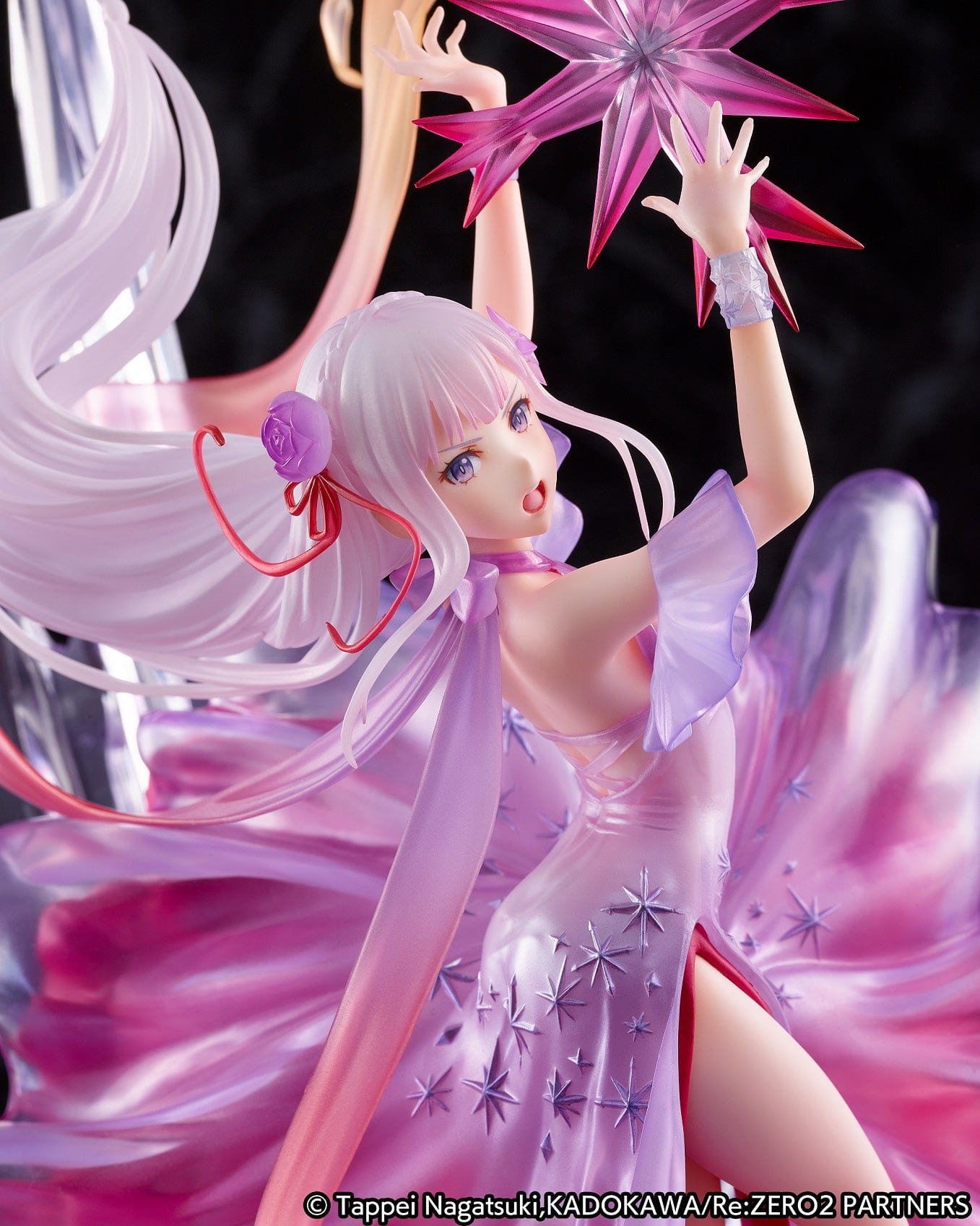 SHIBUYA SCRAMBLE FIGURE Re ZERO Starting Life in Another World Freezing Emilia Crystal Dress Ver 1/7th Scale Figure