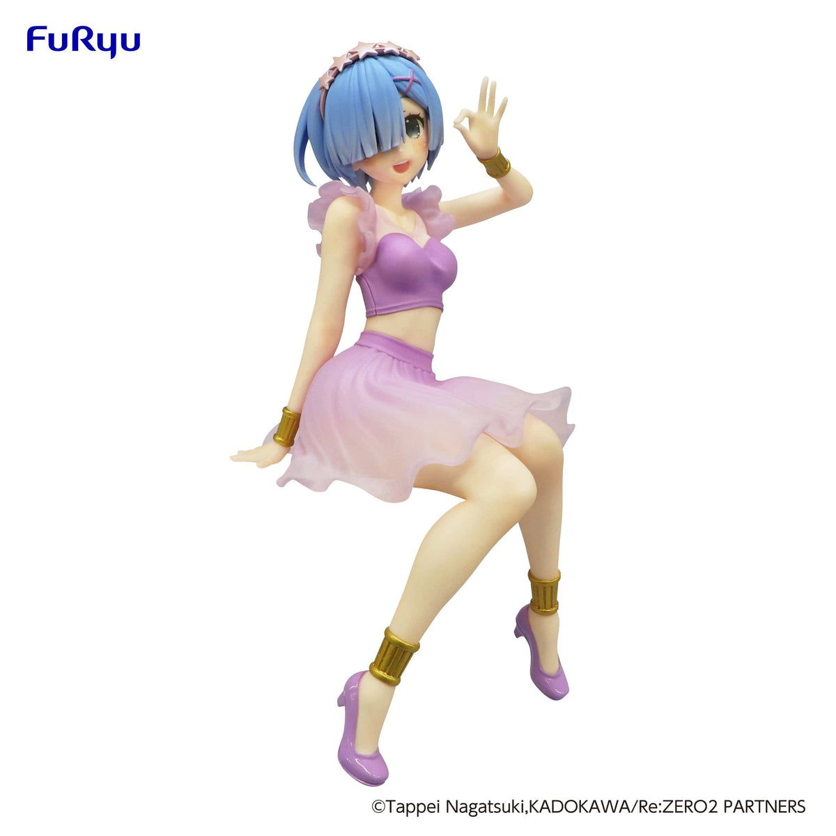 FURYU Corporation Re ZERO Starting Life in Another World Noodle Stopper Figure Rem Twinkle Party