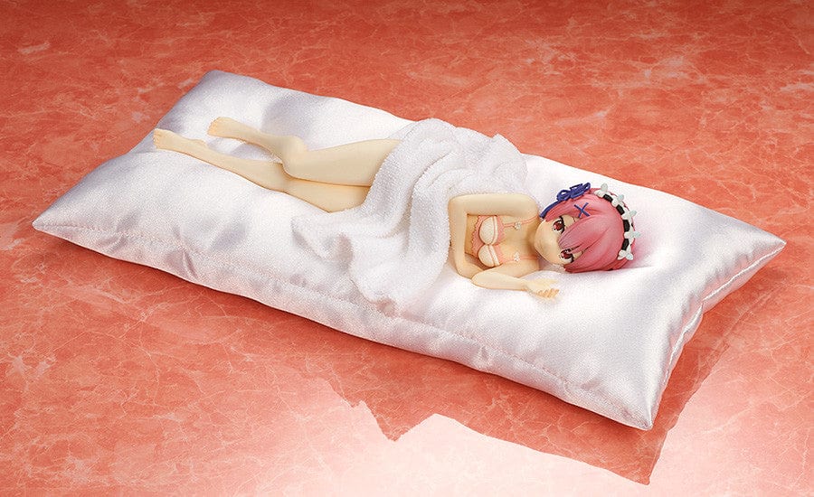 Kadokawa Re:ZERO - Starting Life in Another World - Ram &quot;Sleep Sharing&quot; Pink Lingerie Ver. - 1/7th Scale Figure