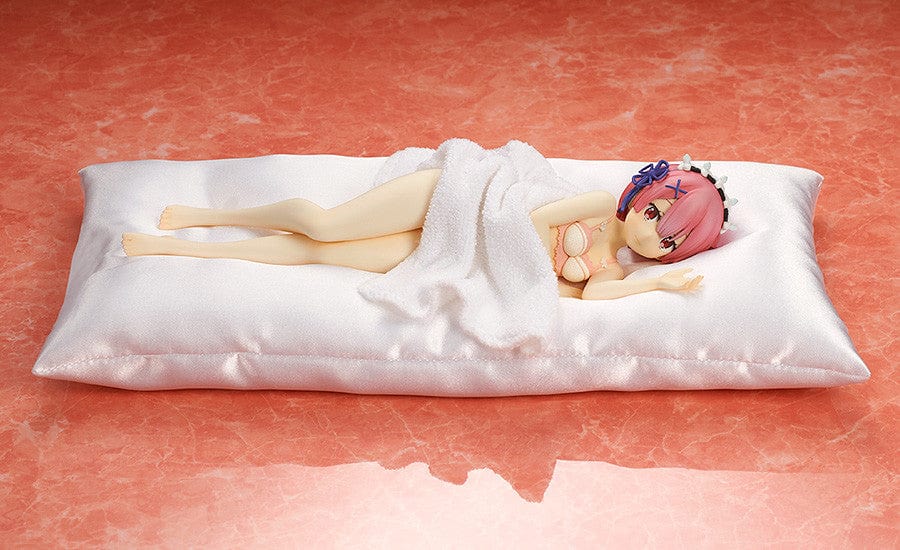 Kadokawa Re:ZERO - Starting Life in Another World - Ram &quot;Sleep Sharing&quot; Pink Lingerie Ver. - 1/7th Scale Figure