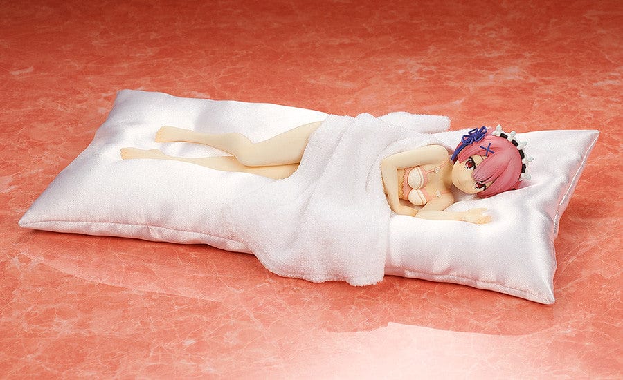 Kadokawa Re:ZERO - Starting Life in Another World - Ram &quot;Sleep Sharing&quot; Pink Lingerie Ver. - 1/7th Scale Figure