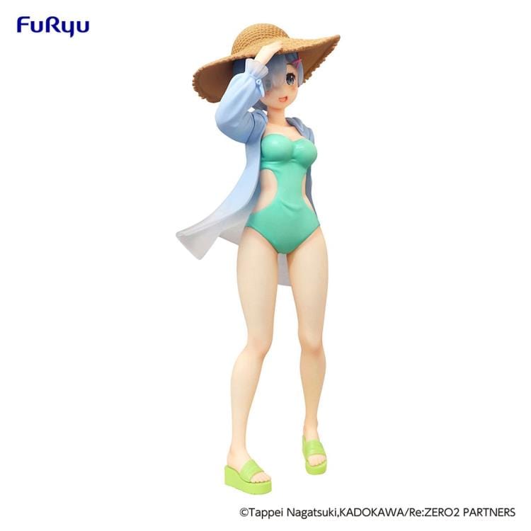 FURYU Corporation Re ZERO Starting Life in Another World SSS Figure Rem Summer Vacation