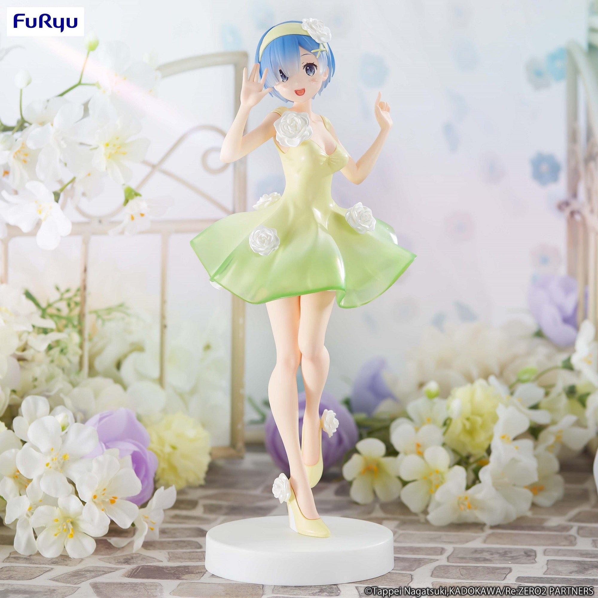 FURYU Corporation Re:ZERO -Starting Life in Another World- Trio-Try-iT Rem Flower Dress Ver.)