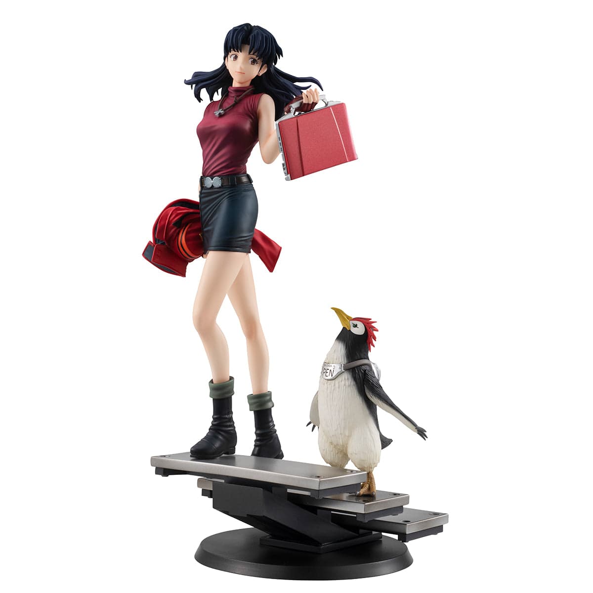 Megahouse Rebuild of Evangelion GALS Series Misato Katsuragi &amp; Pen Pen