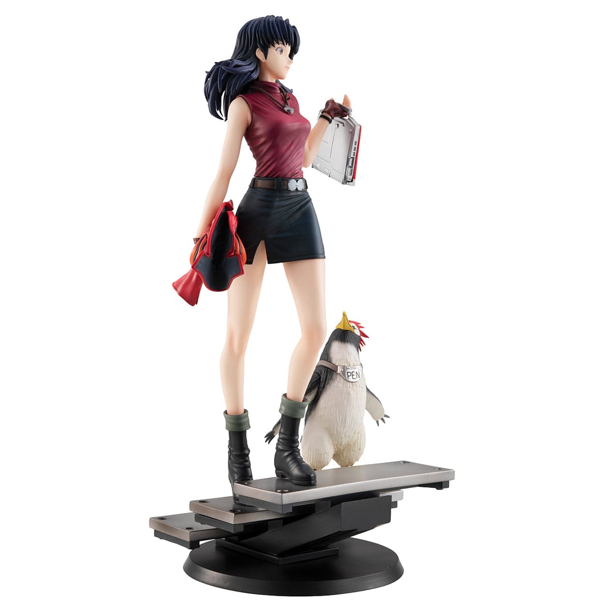 Megahouse Rebuild of Evangelion GALS Series Misato Katsuragi &amp; Pen Pen