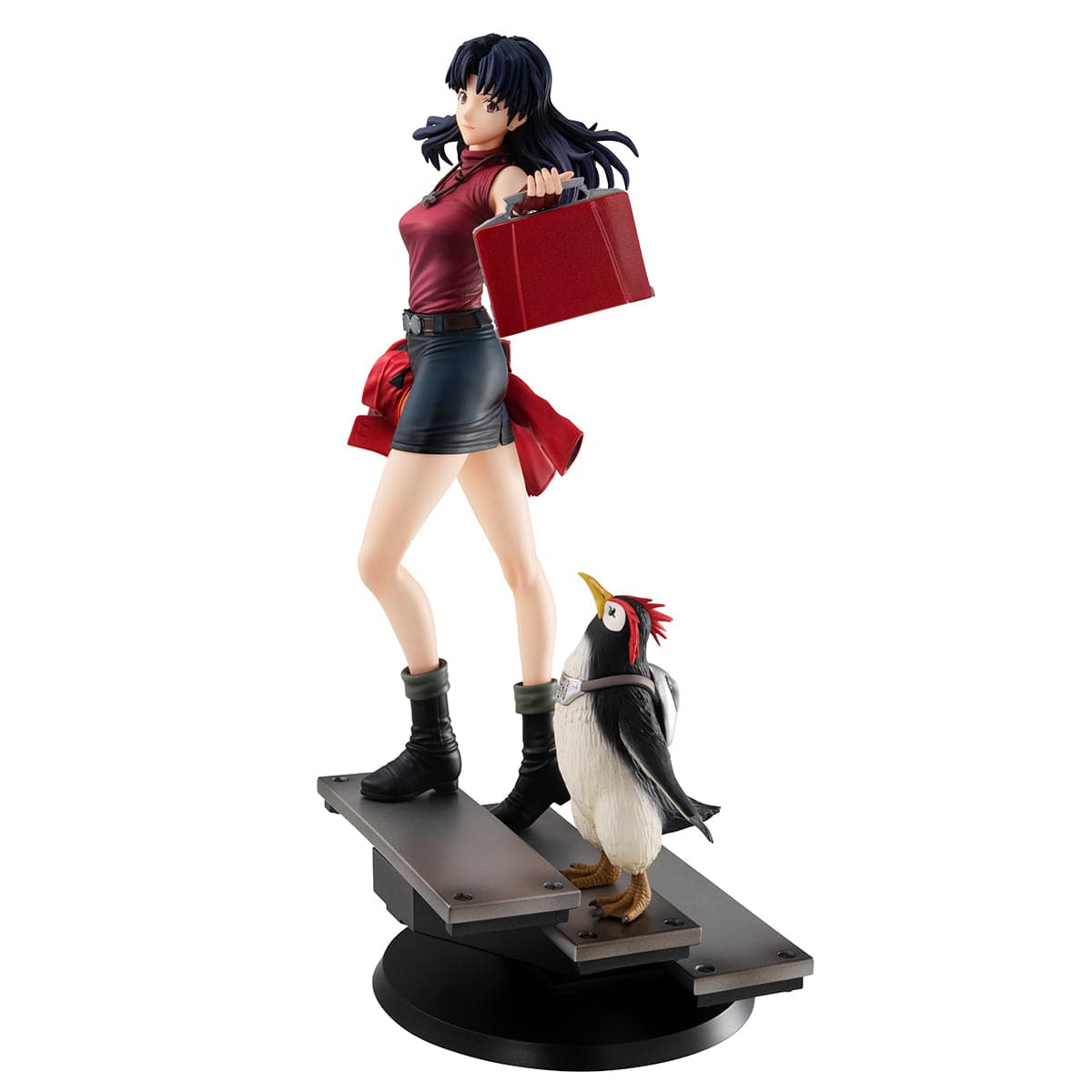 Megahouse Rebuild of Evangelion GALS Series Misato Katsuragi &amp; Pen Pen