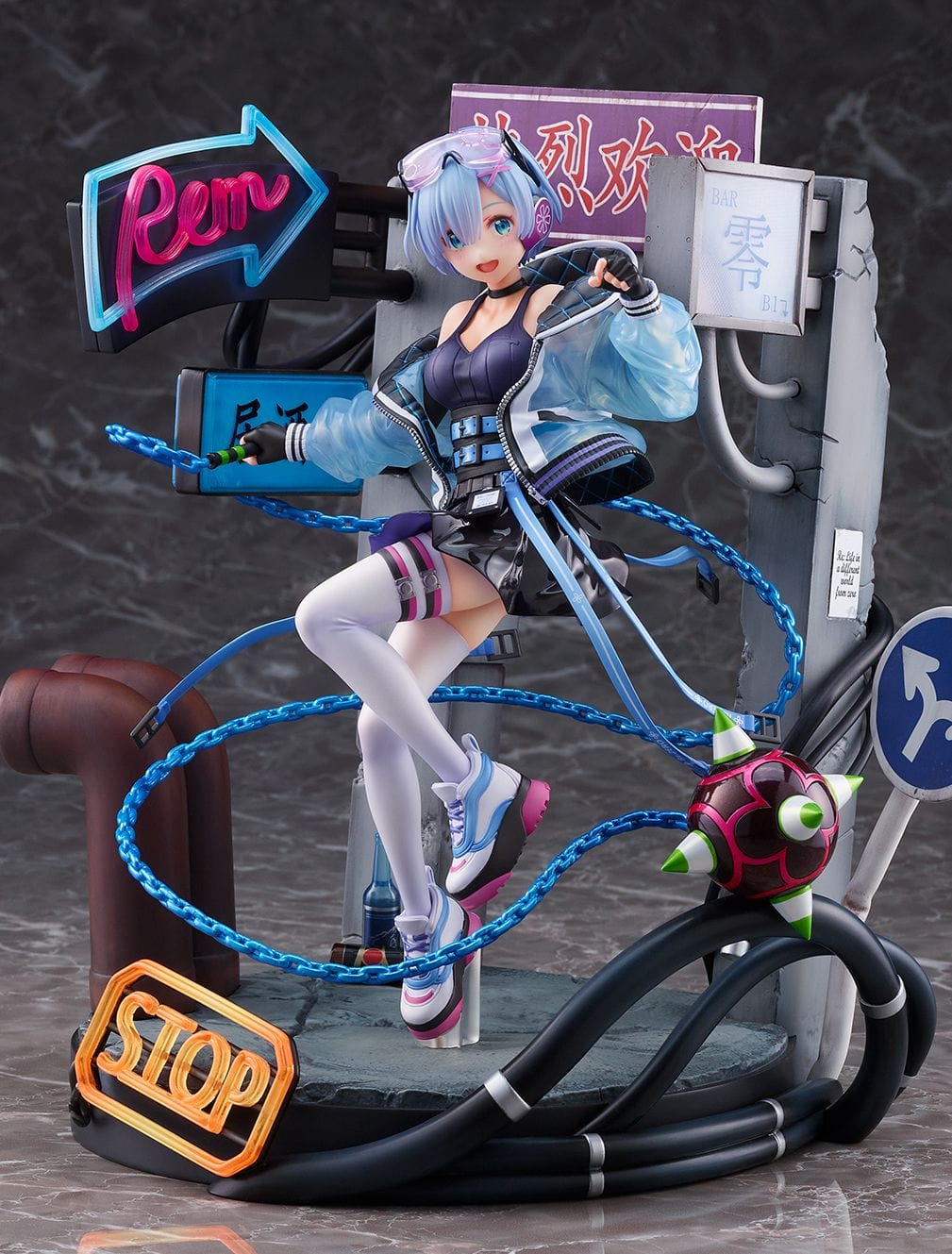 SHIBUYA SCRAMBLE FIGURE Rem Neon City Ver 1/7th Scale Figure