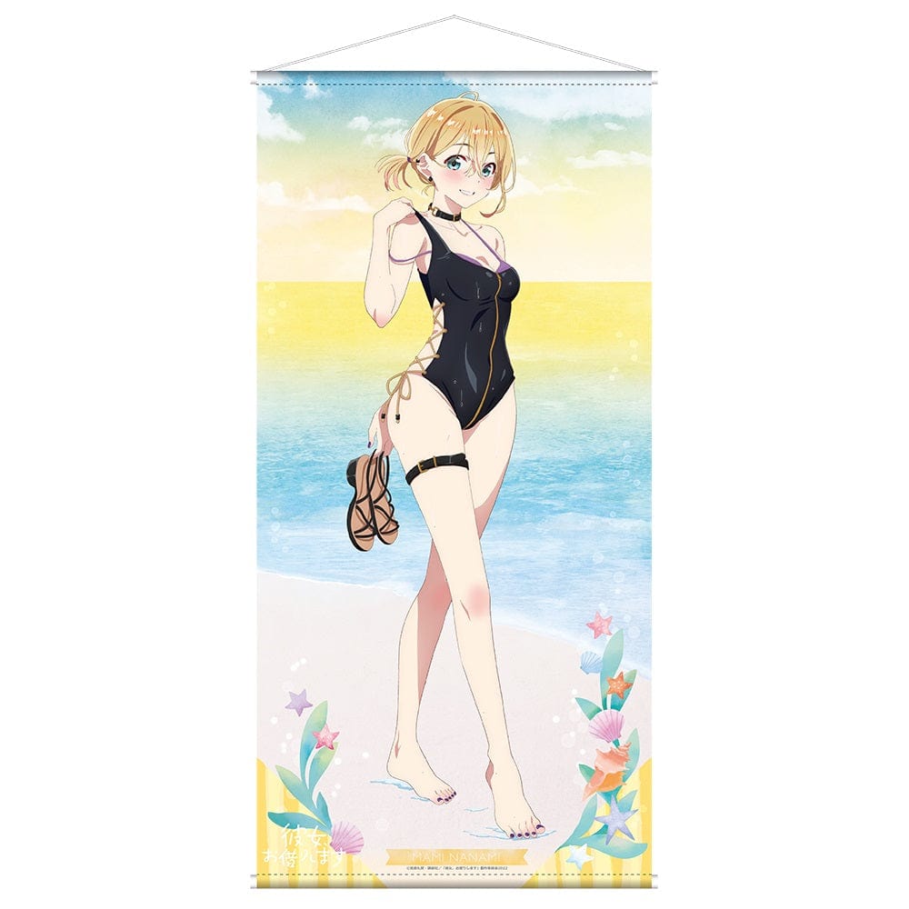Kadokawa Rent A Girlfriend Swimsuit and Girlfriend Life-sized Tapestry Mami Nanam