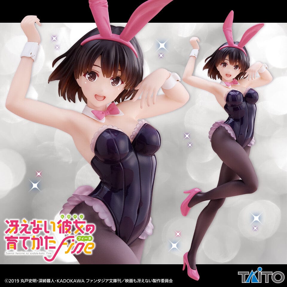 Taito Saekano : How to Raise a Boring Girlfriend Fine Coreful Figure Megumi Kato Bunny Ver