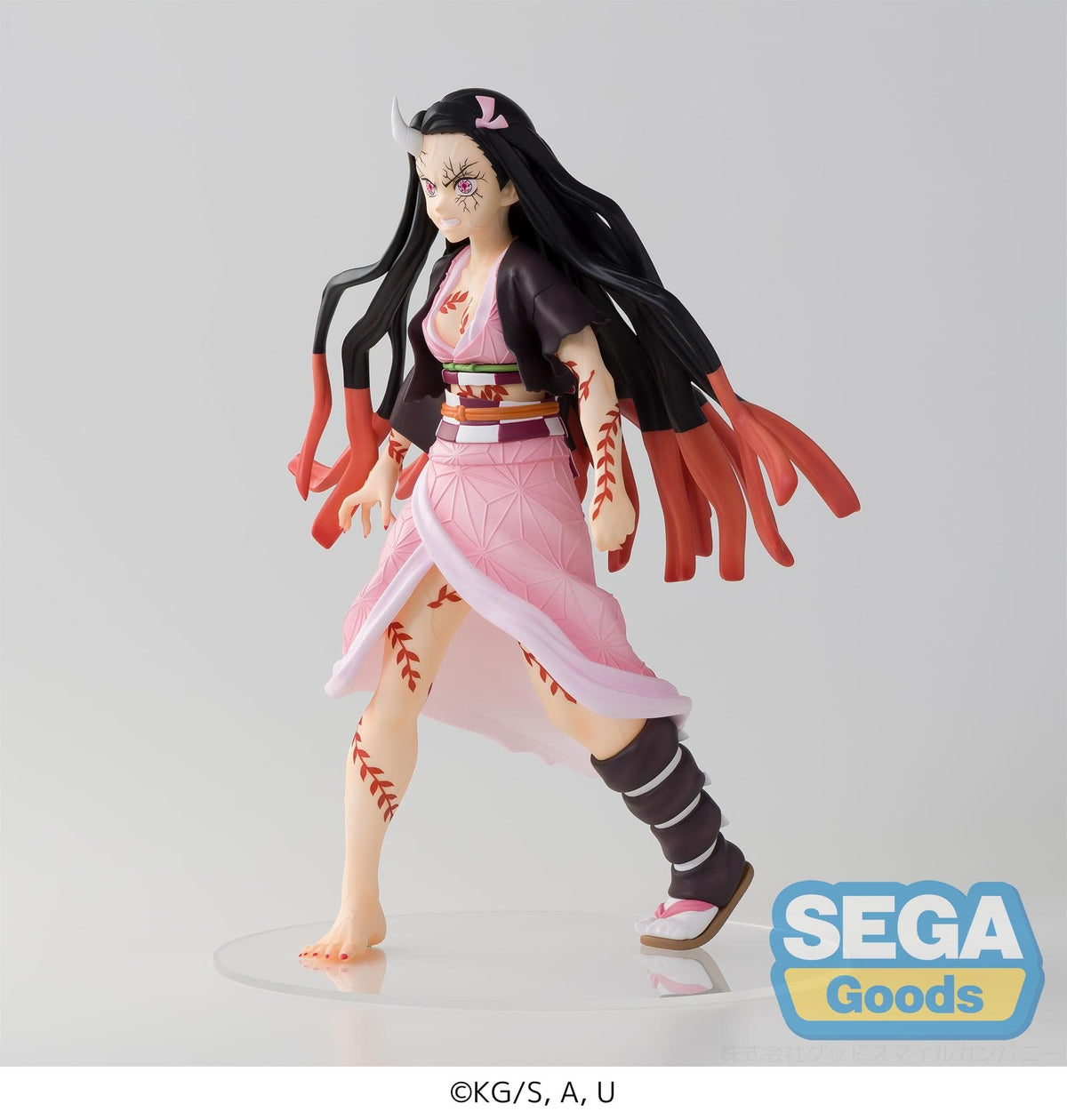 SEGA SEGA Demon Slayer Kimetsu no Yaiba FIGURIZMα Nezuko Kamado Demon Form Advancing Ver