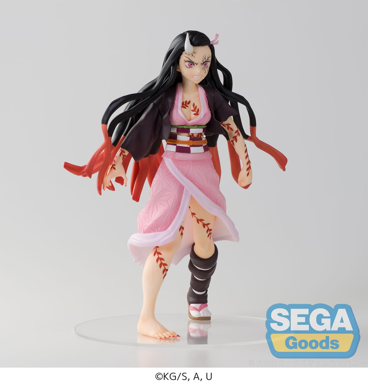 SEGA SEGA Demon Slayer Kimetsu no Yaiba FIGURIZMα Nezuko Kamado Demon Form Advancing Ver