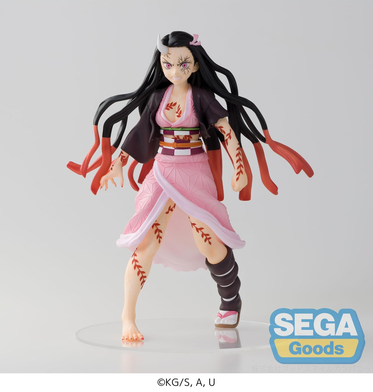 SEGA SEGA Demon Slayer Kimetsu no Yaiba FIGURIZMα Nezuko Kamado Demon Form Advancing Ver