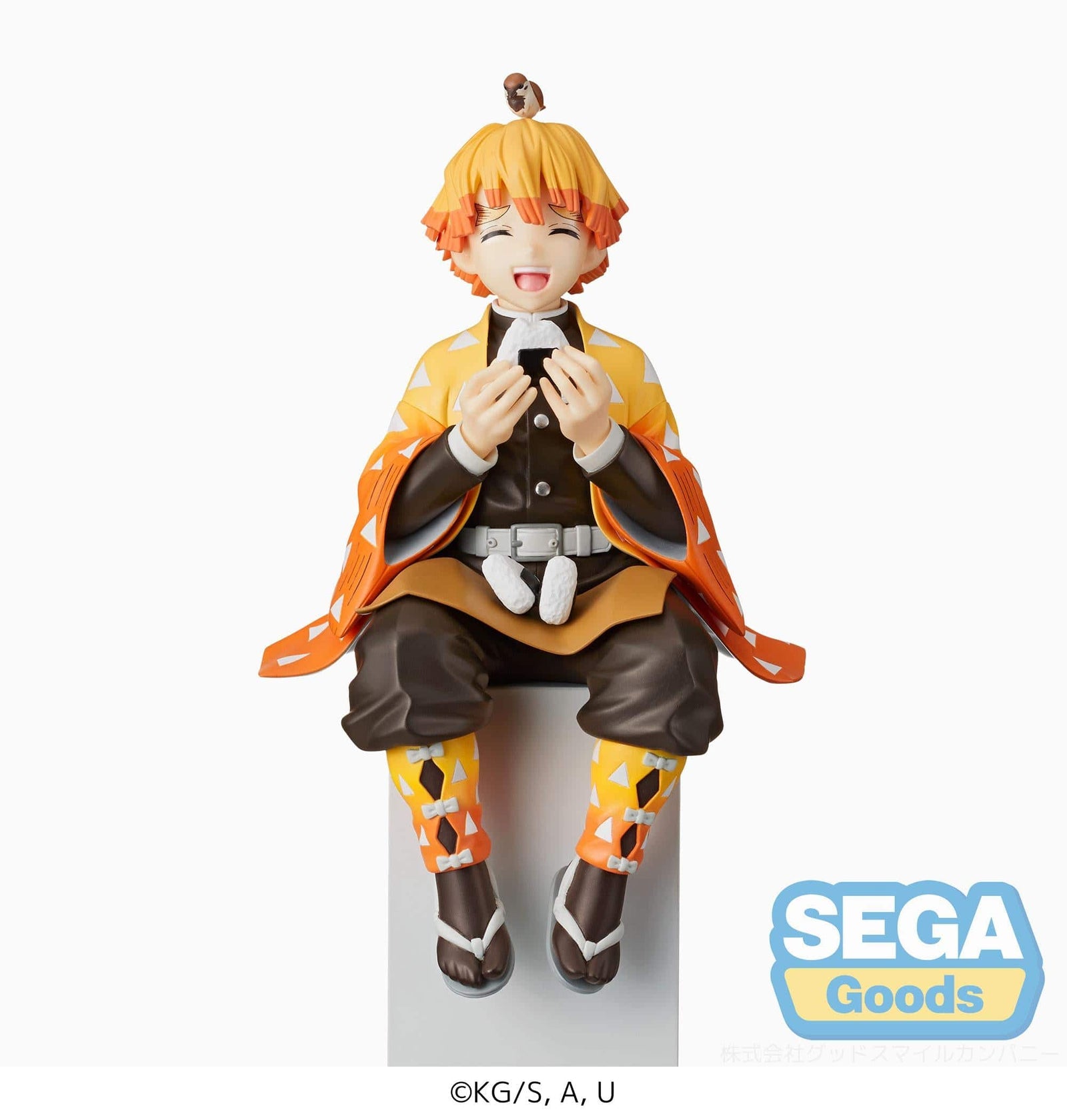 SEGA SEGA Demon Slayer Kimetsu no Yaiba PM Perching Figure Zenitsu Agatsuma