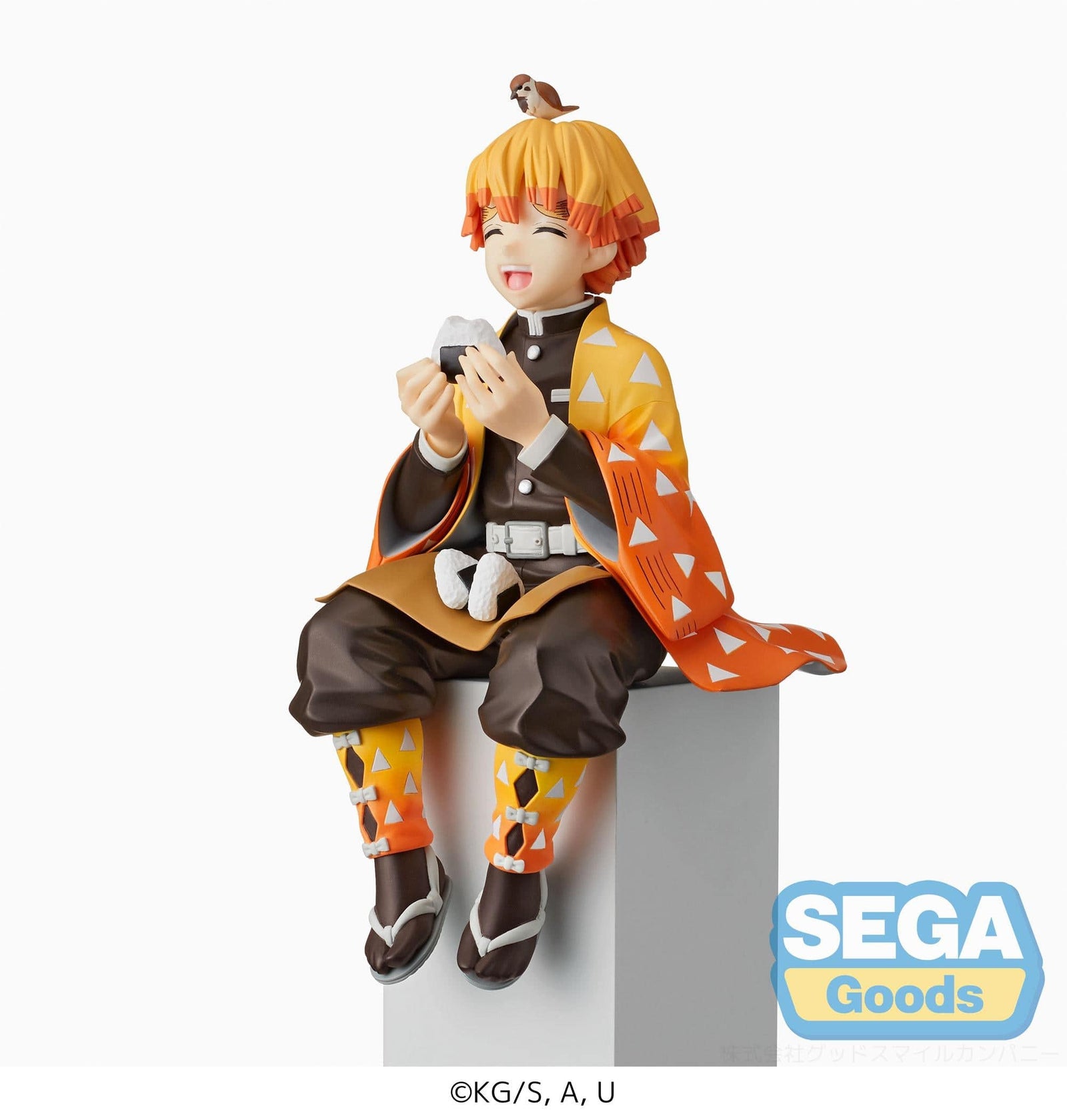 SEGA SEGA Demon Slayer Kimetsu no Yaiba PM Perching Figure Zenitsu Agatsuma
