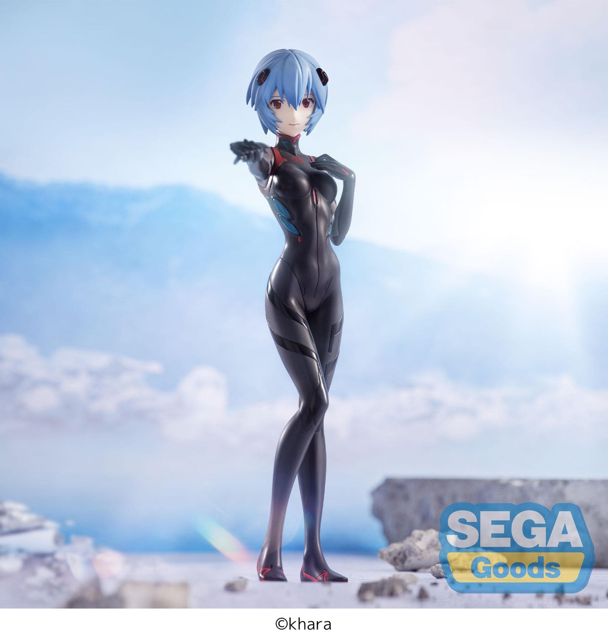 SEGA SEGA EVANGELION 3.0 + 1.0 Thrice Upon a Time SPM Figure Rei Ayanami (Tentative Name) Hand Over