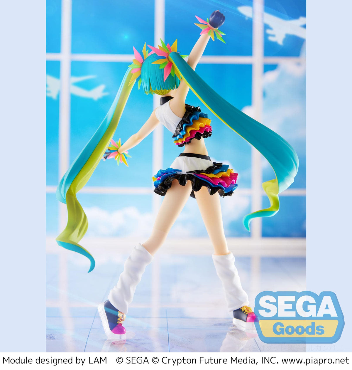 SEGA SEGA Hatsune Miku FIGURIZM Project DIVA MEGA39's Hatsune Miku Catch the Wave