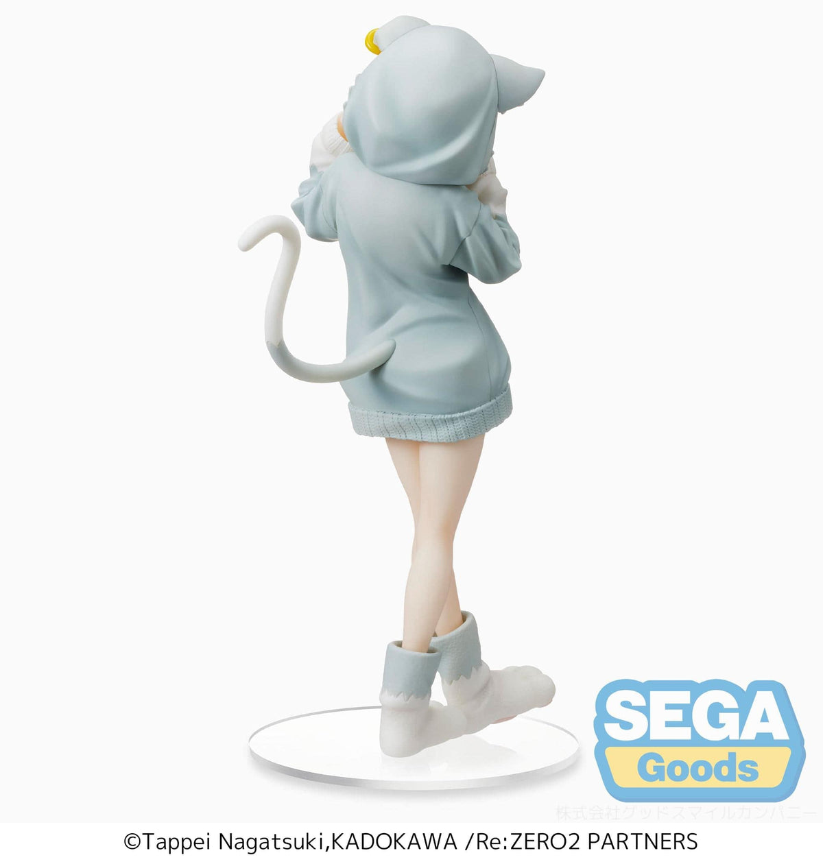 SEGA SEGA Re ZERO Starting Life in Another World SPM Figure Emilia The Great Spirit Puck