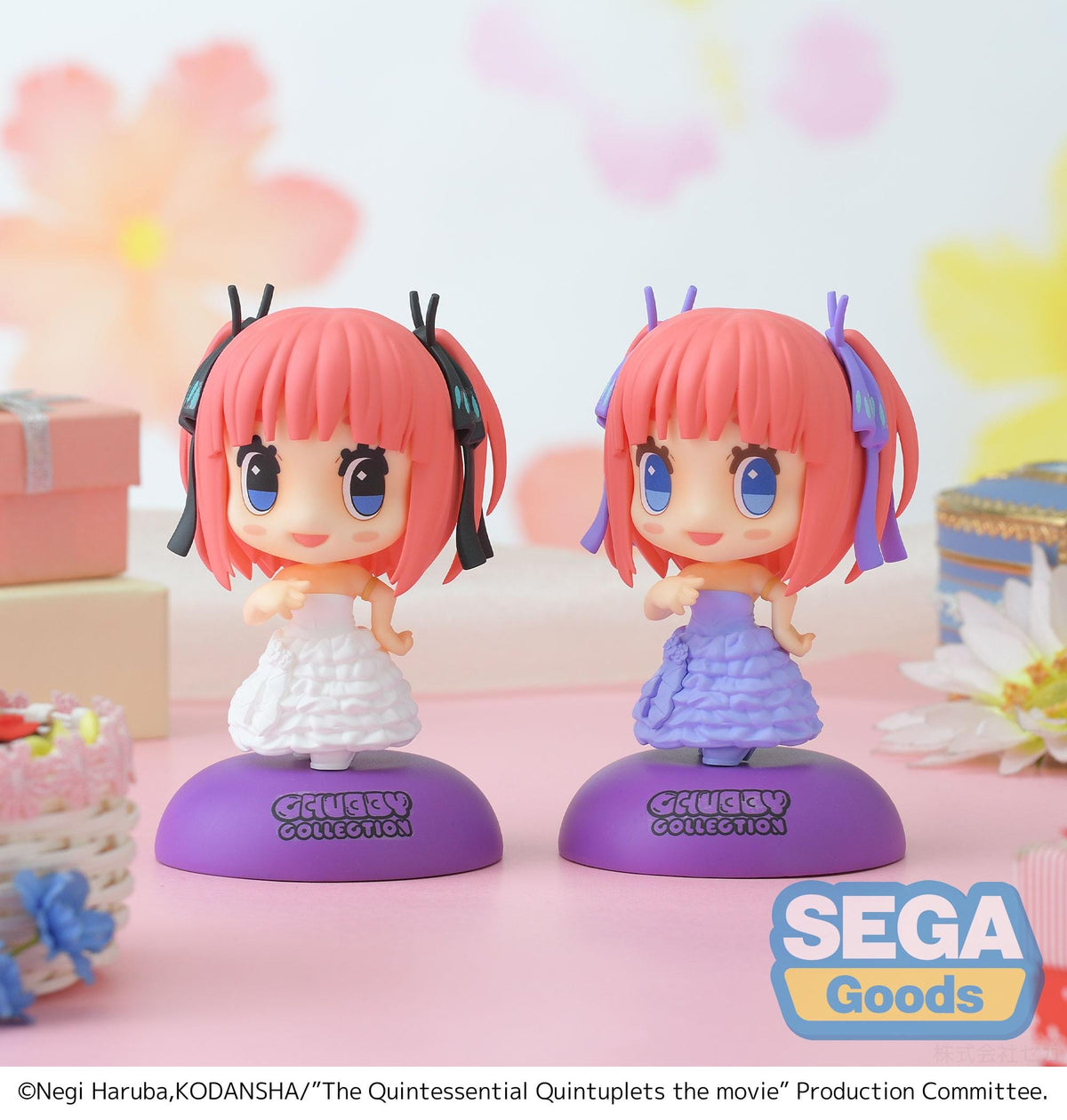 SEGA SEGA The Quintessential Quintuplets Movie CHUBBY COLLECTION MP Figure Nino Nakano SET