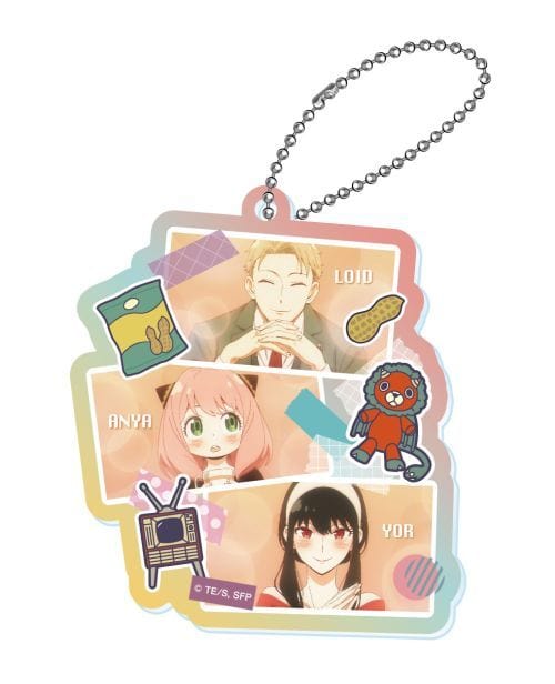TWINKLE SPY x FAMILY Collage Acrylc Key Chain Box