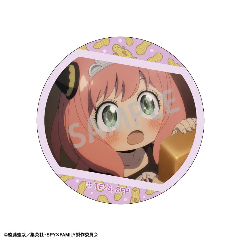 Kamio Japan SPY x FAMILY Pick Chara Hologram Can Badge Anya