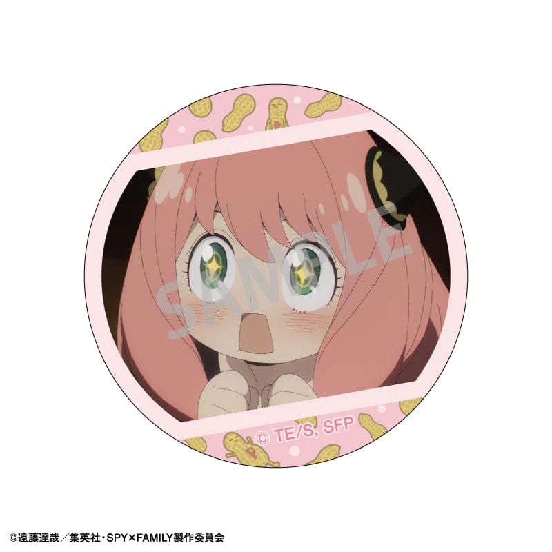 Kamio Japan SPY x FAMILY Pick Chara Hologram Can Badge Anya