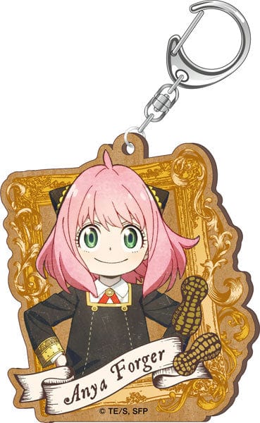 Hase Pro SPY x FAMILY Vintage Series Wood Plate Key Chain