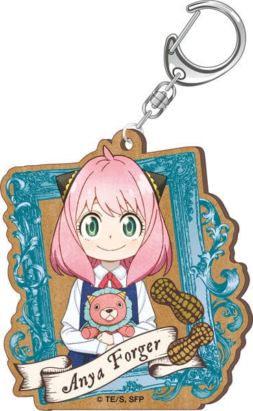 Hase Pro SPY x FAMILY Vintage Series Wood Plate Key Chain