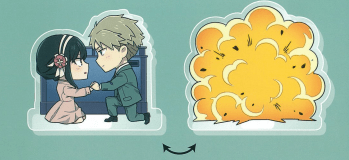 Taito SPY×FAMILY Deformation clear clip