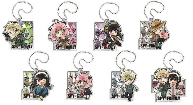 TAKARA TOMY SPY×FAMILY Pita! Deformed Acrylic Keychain (rerun)