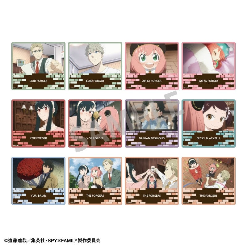 Kamio Japan SPY×FAMILY Trading Square Clear Card