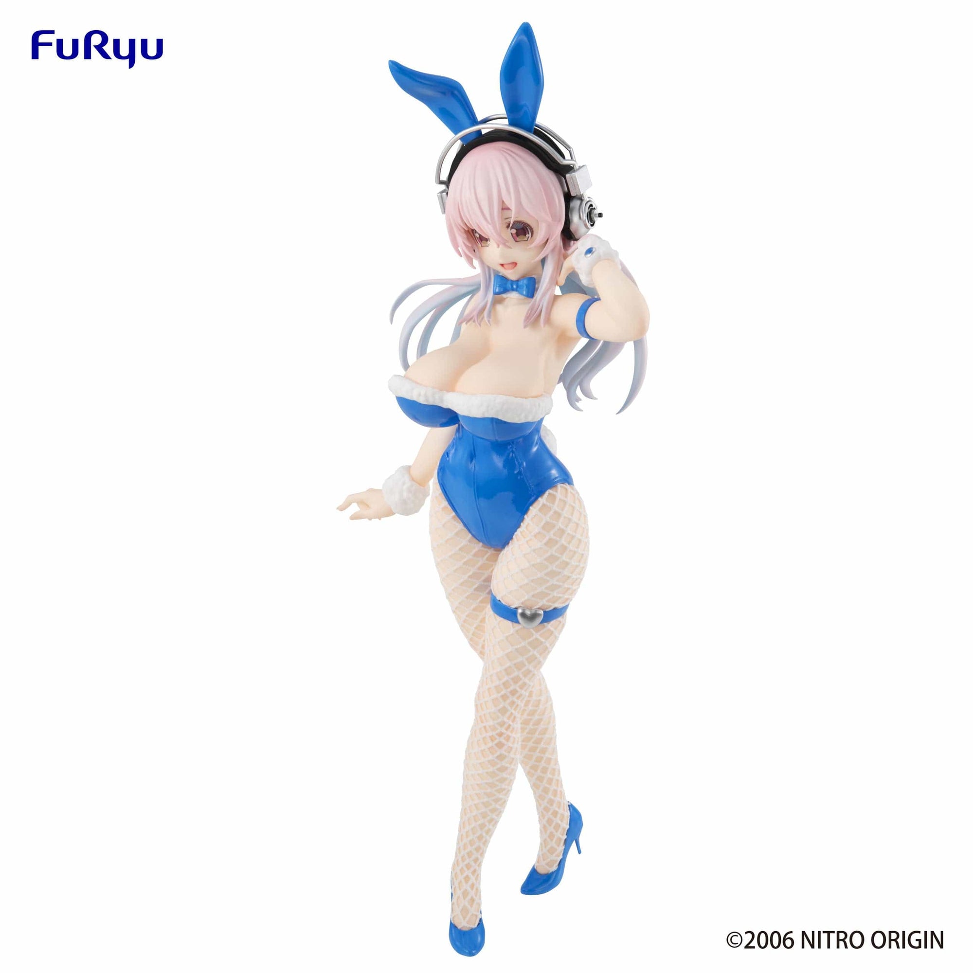 FURYU SUPER SONICO BiCute Bunnies Figure Blue Rabbit ver