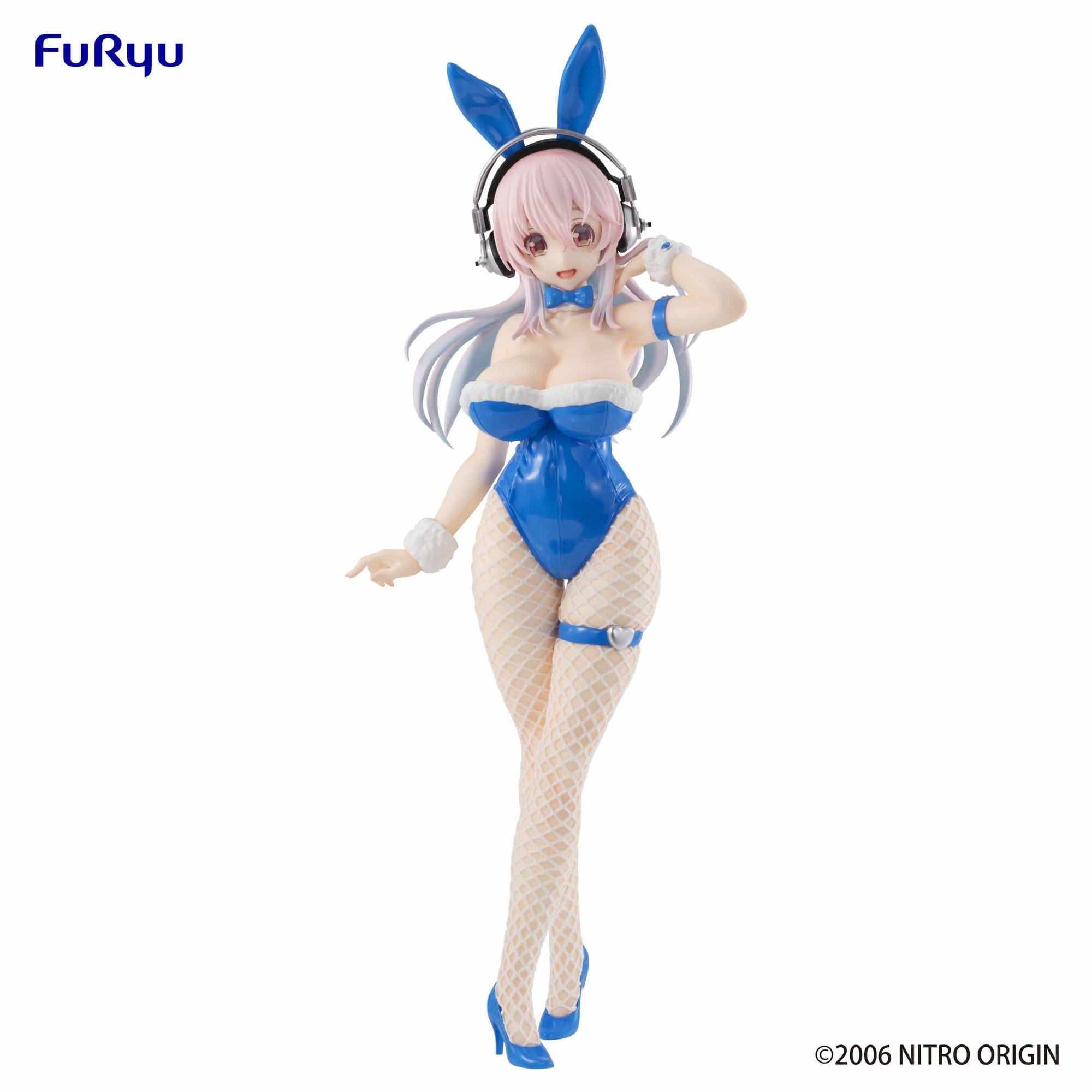 FURYU SUPER SONICO BiCute Bunnies Figure Blue Rabbit ver